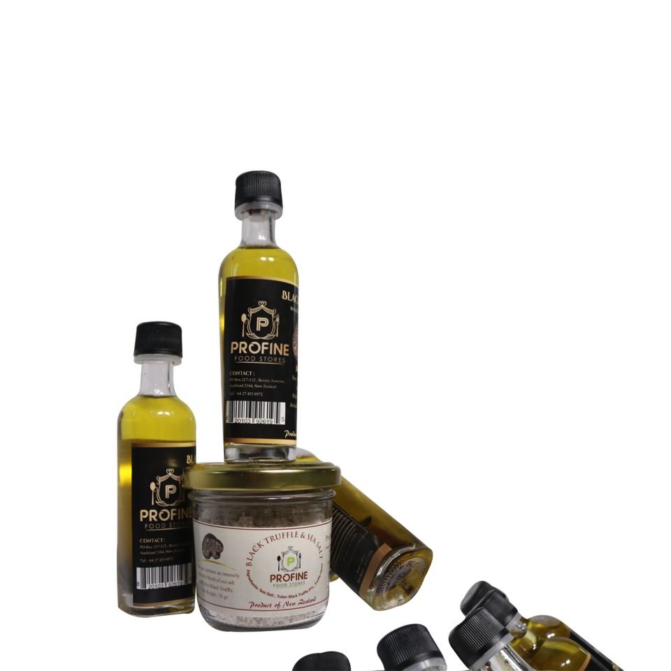 Black Truffle Oil 50ml Bottle Best truffle oil, salt, black truffle