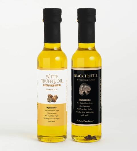 Food Diamond Bundle as Black Truffle Oil 250 cc - White truffle Oil 250 cc