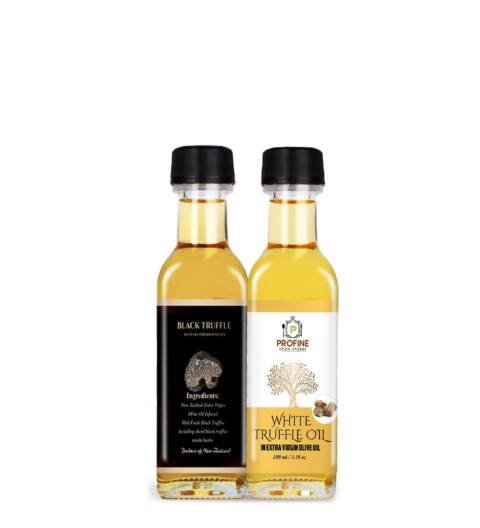 Beau Food Bundle as Black Truffle Oil 100 cc , White Truffle Oil 100 CC
